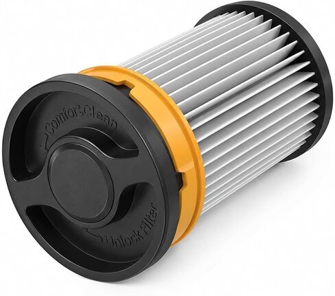 Replacement Filter Compatible with Miele Triflex HX1 Facelift & HX2 Cordless Vacuums, HX-FSF2 Fine Dust Filter, High Efficiency Pleated Vacuum Filter, Washable and Easy to Install (HX-FSF2 (1)) in Kuwait