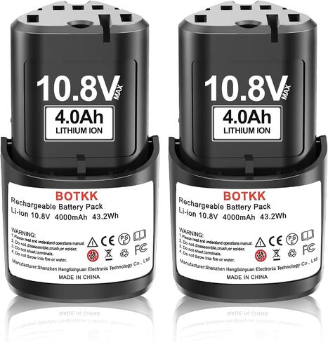 Upgraded 4000mAh 10.8V Replacement Battery for Stihl Grass Shears | Compatible with HSA26 AS2 GTA26 SEA20, Fit Model 45154006500 & All Stihl 10.8V Cordless Power Tools（2 Packs） in Kuwait