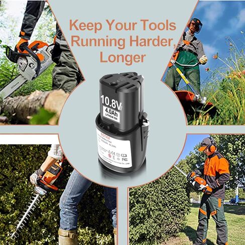 Upgraded 4000mAh 10.8V Replacement Battery for Stihl Grass Shears | Compatible with HSA26 AS2 GTA26 SEA20, Fit Model 45154006500 & All Stihl 10.8V Cordless Power Tools（2 Packs） in Kuwait