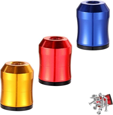 3 Pcs Screwdriver Head Magnetic Ring, Aluminum Alloy Bit Magnetizer Rings Tool for Hex Screwdriver and Power Bits Removable Magnetic Magnet Screw Holder for DIY Repair in Kuwait