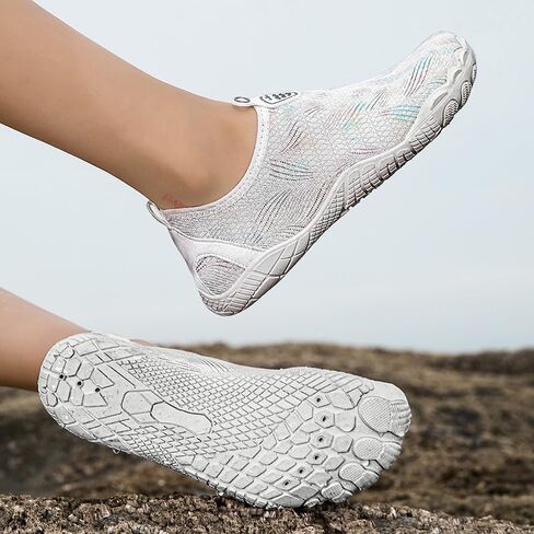 Gold Gradient Water Shoes Quick Dry Barefoot for Beach Swimming Yoga Fitness Snorkeling Fishing Men Women in Kuwait