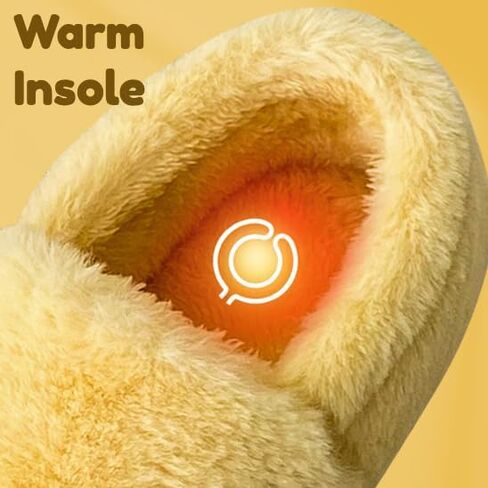 Duck Fuzzy Slippers Cute Slippers Soft Plush Animal Slippers Warm House Slippers in Kuwait