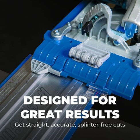 Kreg Accu-Cut Circular Saw Track with Track Clamps – Straight, Cross, Rip & Angled Cuts – Extra Grip on Slick Surfaces – Woodworking Guide for Plywood and Sheet Goods. COMPONENTS SHIP SEPARATELY in Kuwait