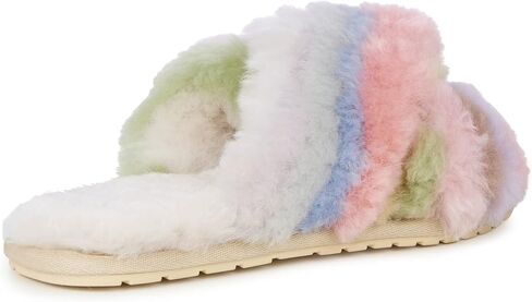 EMU Australia Mayberry Rainbow Womens Slippers Sheepskin Slipper Size 10 in Kuwait