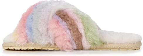 EMU Australia Mayberry Rainbow Womens Slippers Sheepskin Slipper Size 10 in Kuwait