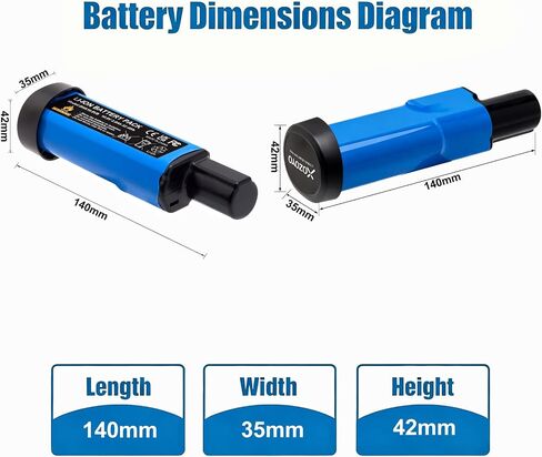 10.8V 3000mAh XFBT200 Li-ion Replacement Battery Shark WV200 Series ION W1 | Long Cleaning Runtime, Tool-Free Install, Full Safety Protection, Consistent Power Supply, Perfect Fit, Long Service Lifespan in Kuwait
