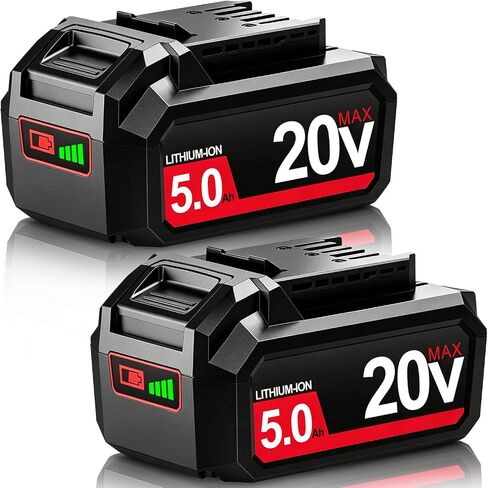 EOTTK 5000mAh Replacement for Skil 20V Battery | Compatible with skil pwrcore 20 battery BY519601 BY519603 BY519702 Cordless Power Tools Battery in Saudi Arabia
