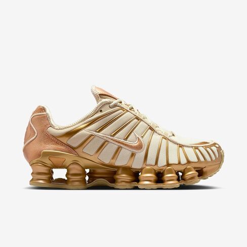Nike Shox TL Women's Shoes (Coconut Milk/Metallic Gold/Celestial Gold/Metallic Copper) in Kuwait