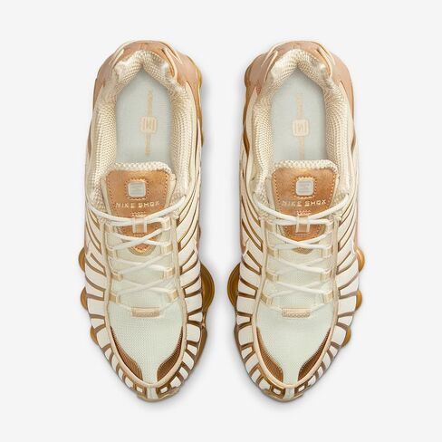 Nike Shox TL Women's Shoes (Coconut Milk/Metallic Gold/Celestial Gold/Metallic Copper) in Kuwait