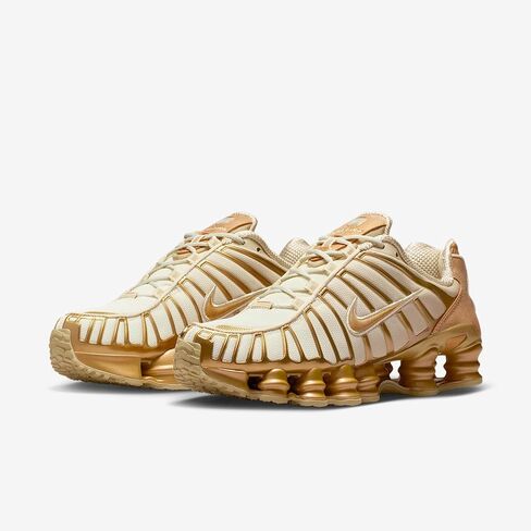 Nike Shox TL Women's Shoes (Coconut Milk/Metallic Gold/Celestial Gold/Metallic Copper) in Kuwait