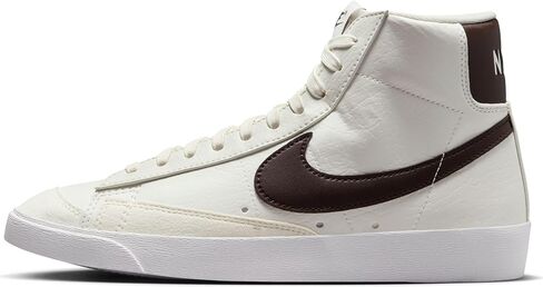 Nike Blazer Mid '77 Women's Shoes (DQ4124-107, Sail/White/Baroque Brown) Size 7 in Kuwait