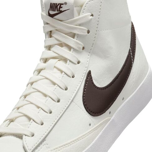 Nike Blazer Mid '77 Women's Shoes (DQ4124-107, Sail/White/Baroque Brown) Size 7 in Kuwait