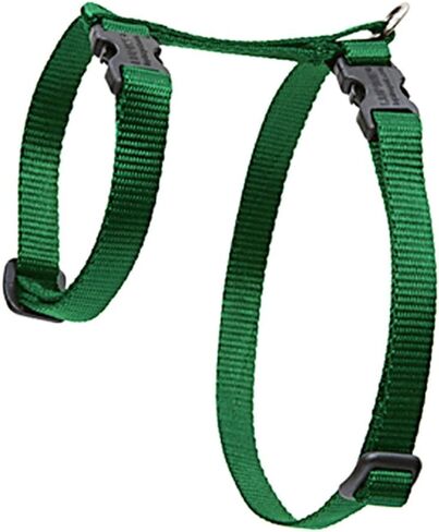 LupinePet Basics 1/2" Green 9-14" H-style Harness for Small Pets in Saudi Arabia