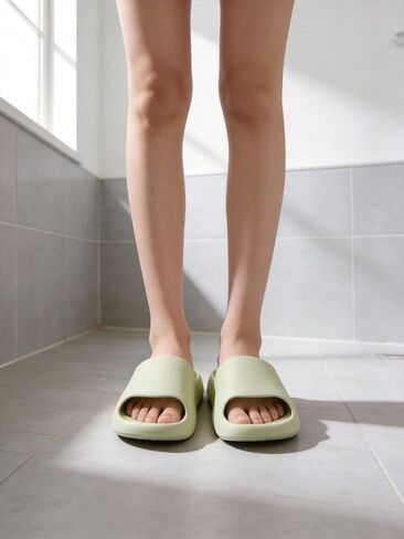 Comfortable EVA Women's Slippers Non-Slip Indoor Home Shoes Minimalist Design Soft Lightweight All Day Wear in Kuwait