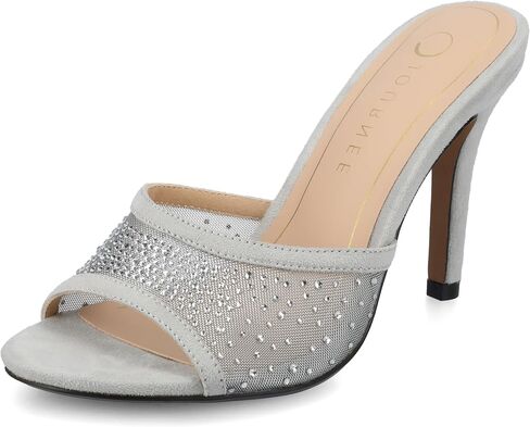 Journee Womens Hensley Open Toe Evening Pumps in Kuwait