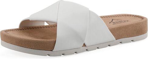 Cliffs by White Mountain Women's Cushioned Carris Perforated Ballet Flat in Kuwait