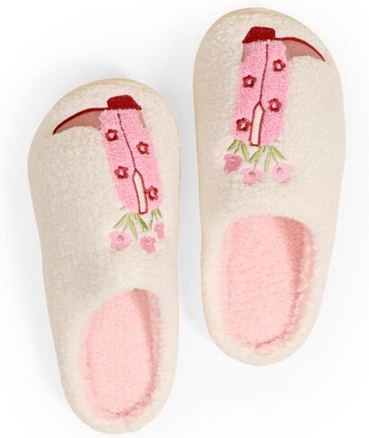 Fuzzy Cowgirl Slippers in Kuwait