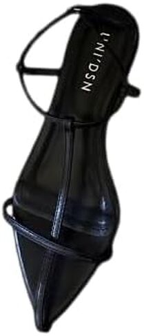 Women's Flat Sandals Pointed Open Toe T-Strap Comfortable Gladiator Summer Slide Strappy Sandals in Kuwait