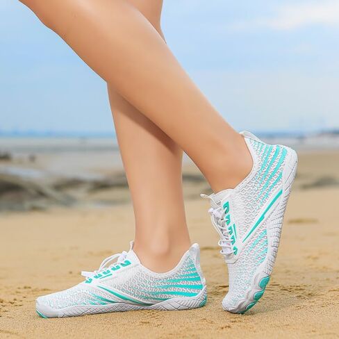 Outdoor Sports Water Shoes for Men Women - Lightweight Quick Dry Beach Sandals for Swimming Diving Hiking Fitness - Breathable Trekking Shoes for Water Activities in Kuwait