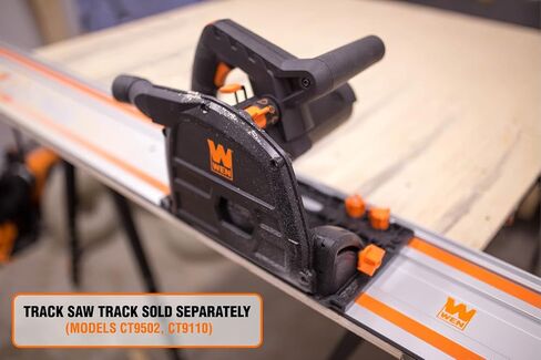 WEN CT9502 100-Inch Track Guide Rail and Adapters, CT1065 10-Amp 6.5-Inch Plunge Cut Sidewinder Circular Saw, 36053C 6" Quick Release Clamps (2 Pack) in Kuwait