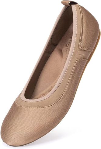 Frank Mully Women's Ballet Flats Round Toe Slip On Shoes Cute Lightweight Dress Flat Woman Comfy Soft Causal Work Walking Shoes in Kuwait