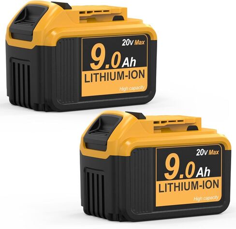 4 Packs 12.0Ah Battery Replacement for Dewalt 20V Max Battery Compatible with 20 Volt Dewalt Batteries Cordless Power Tools DCB200 DCB201 DCB204 DCB205 DCB206 DCB207 in Kuwait