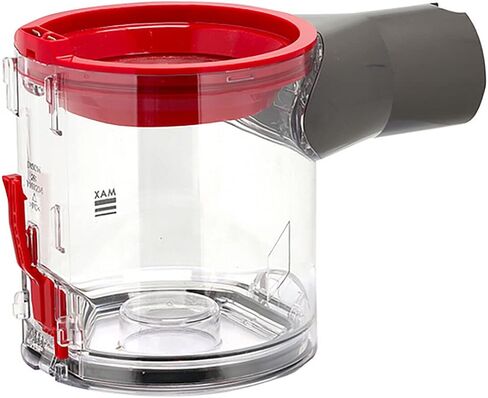 Dyson V7 V8 Replacement Dust Bin Assembly — Clear Canister Compatible with Dyson V7, V8, SV10, SV11, SV25, SV37 Absolute Animal Total Clean Trigger Cordless Vacuum Cleaners, Part 967699-01 972296-01 in Kuwait