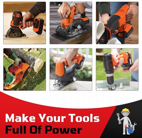 LB2X4020 2Pack 20V 7.0Ah Replacement for Black and Decker 20V Battery, Compatible with Black and Decker LBXR20 LB20 LBX20 LBX4020 LB2X4020-OPE LBXR20-OPE LBX4020 Cordless Power Tools in Kuwait
