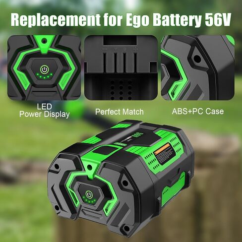 56V 10.0Ah Replacement for EGO 56V Battery Compatible with EGO 56V Battery BA2800 BA2800T BA4200 BA4200T BA1400 BA1400T BA5600T Cordless Power Tool in Kuwait