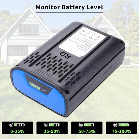 Replacement for Kobalt 40V Battery 6.0Ah KB2540C-06 KB-540-06 KB440-06‎ KB240-06 KB640-03 KB440-03 KB240C-06 KB640-06 KB245-06 KB540-06 KB540C-06 Compatible with Kobalt 40 Volt Cordless Power Tools in Kuwait