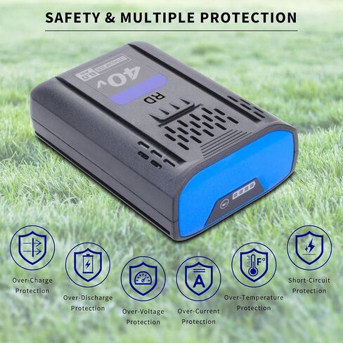 Replacement for Kobalt 40V Battery 6.0Ah KB2540C-06 KB-540-06 KB440-06‎ KB240-06 KB640-03 KB440-03 KB240C-06 KB640-06 KB245-06 KB540-06 KB540C-06 Compatible with Kobalt 40 Volt Cordless Power Tools in Kuwait