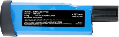 DCH 10.8V 2500mAh XFBT200J Battery Replacement for Shark WV201 WV205 WV200 WV200UK Ion W1 Cord UV200CCO WV220 XFBT200EU XFBT200 (10.8, Volts) in Saudi Arabia
