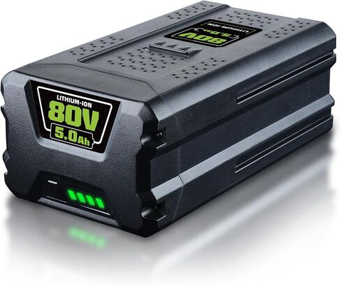 VANTTECH Upgraded 5.0Ah 80V GBA80200 Replacement for Greenworks 80V Battery GBA80250 GBA80300 GBA80400 GBA80500 BAB740 Compatible with Greenworks 80 Volt Max Pro Tools and Mowers in Kuwait
