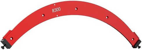 5Pcs Round Corner Radius Template, Aluminum Alloy Radius Jig Router Template for Woodworking, Arc Cutting Auxiliary Tool, Corner Positioning Jig, R100 R150 R200 R250 R300 in Kuwait