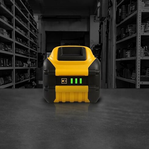 2 Packs 15Ah Battery Compatible with Dewalt 60V Battery DCB615, DCB609, DCB606, High Capacity Lithium Ion Batteries Compatible with Dewalt 20V/60V Tool, Long Runtime, LED Indicator in Kuwait