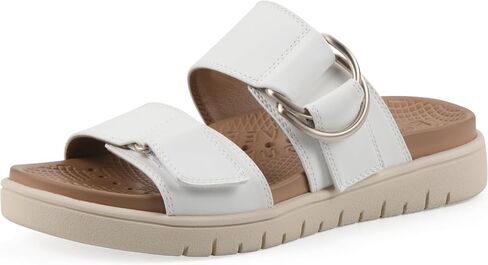 White Mountain Fom Recovery Women's Namaste Cushioned Slide Sandal in Kuwait