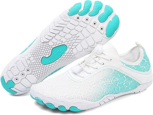Women's Water Shoes, 7-Hole Drain, Wide Toe Box | Quick-Dry, Non-Slip Sole, Cushioned Midsole, for Beach, Swimming, Kayaking, Fishing, Creek Walking in Kuwait