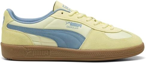 PUMA Mens Palermo Pop Lace Up Sneakers Shoes Casual - Yellow in Kuwait