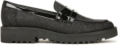Franco Sarto Women's Cassandra Loafer Black Glitter, 9.5 in Kuwait