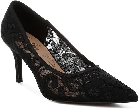 London Rag Masega Stiletto Heel Lace Pumps in Kuwait
