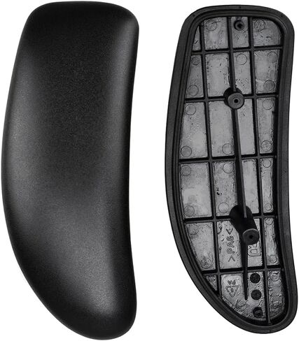 Vinyl Arm Pads Caps for Humanscale Freedom Office Chair, Only Available for Standard Arm (Height Adjustable), Can Not Fit The Advanced Arm, Black, 1 Pair. in Saudi Arabia