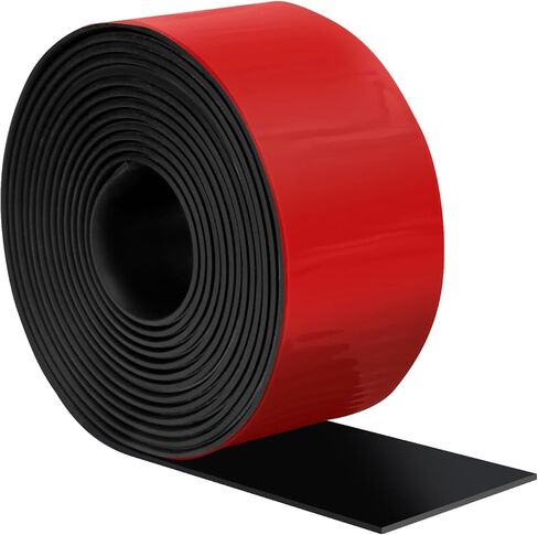 Heonay Self Adhesive Rubber Strips, Solid Neoprene Rubber Sheets Rolls Strips with Adhesive Backing, Self Stick Rubber Gasket Pads for DIY, Seals,1" Wide x 1/8" Thick x 120" Long in Kuwait