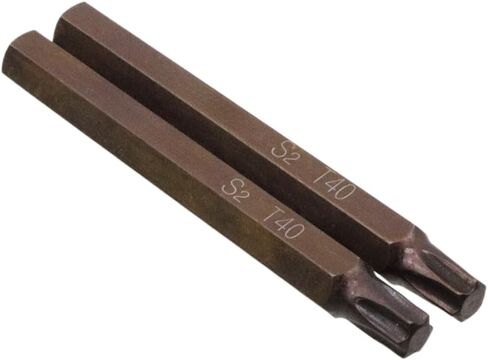 T40 Torx Screwdriver Bit Set 6 Point Star Bits with 5/16" Hex Shank Star Screwdriver Kit Tools -10pcs in Kuwait