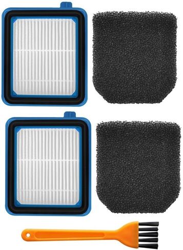 Vacuum Cleaner Filter Replacement Set for Electrolux for Q7 Q8 WQ61 WQ71 WQ81 Series Washable Filter Elements with Cleaning Brush and Sponges for Dust Collection(2 PACK) in Kuwait
