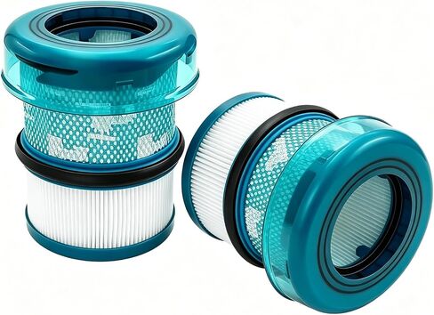Replacement Filters Compatible with Dyson V16, 2-Pack Washable Reusable Filters for V16 Piston Animal Submarine DS60 Vacuum Cleaner, High Suction Performance, Pet Hair & Dust in Kuwait