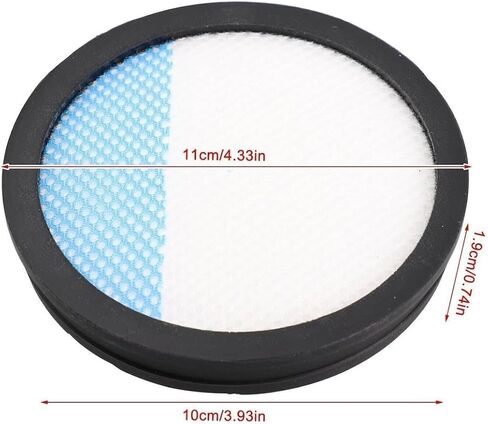2 pack Filter Compatible with Hoover ONEPWR Emerge Vacuum models BH53600, BH53600V, BH53602, BH53602V, PBLSV716K BLSV716B PBLSV717K PBLSV717B PCL720K. Part # AH48000 in Kuwait