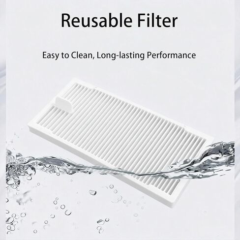 12 Pack Filters Replacement for Eureka E20 Plus Robot Vacuum Accessories | High-Efficiency Dust Filtration, Easy to replace, Robot Vacuum Cleaning Spare Parts in Kuwait