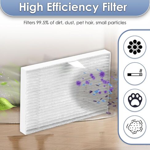 (20 Pack) Freo S Replacement Parts Compatible with Narwal Freo S Robot Vacuum Cleaner, 1 Roller Brush, 6 Side Brushes, 5 HEPA Filters, 5 Dust Bags, 3 Mop Pads, Accessories Kit in Kuwait