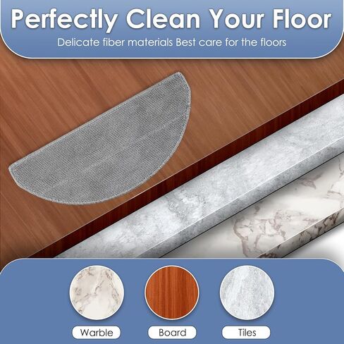(20 Pack) Freo S Replacement Parts Compatible with Narwal Freo S Robot Vacuum Cleaner, 1 Roller Brush, 6 Side Brushes, 5 HEPA Filters, 5 Dust Bags, 3 Mop Pads, Accessories Kit in Kuwait