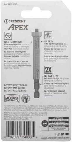 Apex - Bit, Ug 3.5" Ring Mag T25, 2Pk (CAUMB3BT25) in Kuwait